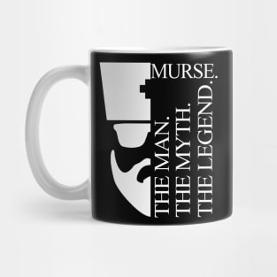 Mens Funny Murse Male Nurse Shirt RN LPN CNA Mug